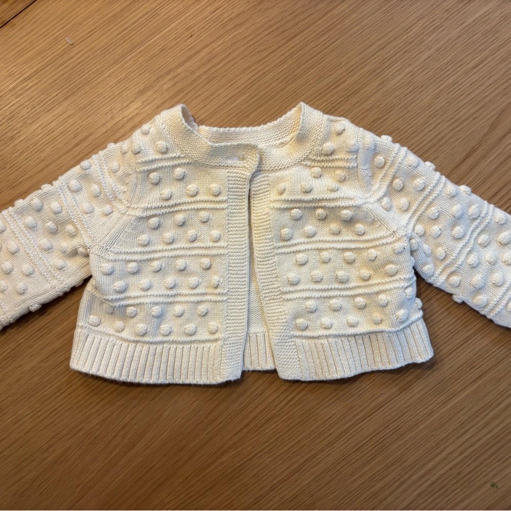 GAP Baby Cream Knit Sweater